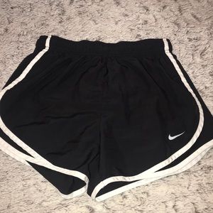 Black and White Nike Shorts